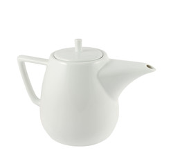 Ceramic teapot isolated