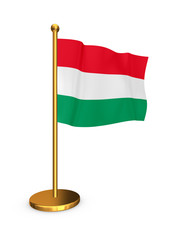 Flag of Hungary.