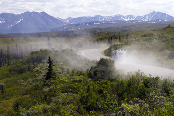 gravel roads in alaska