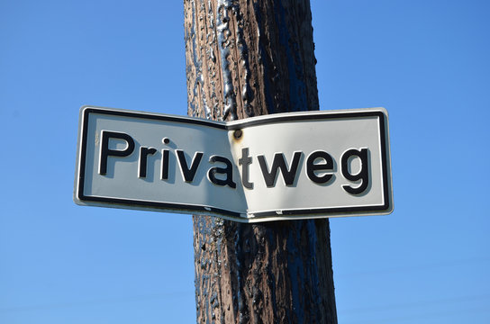 Privatweg