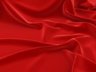 Сovered with a red cloth background - 54052404