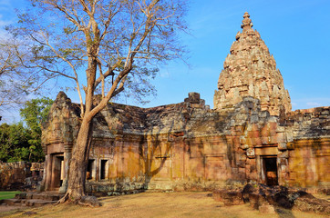 Panomrung sanctuary the famous Khmer art sanctuary.