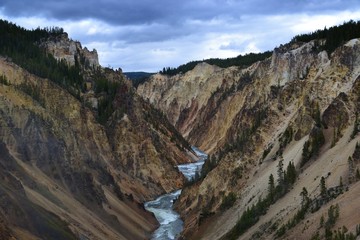 Yellowstone River Nationalpark