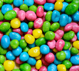 Fototapeta na wymiar Bright colored candy