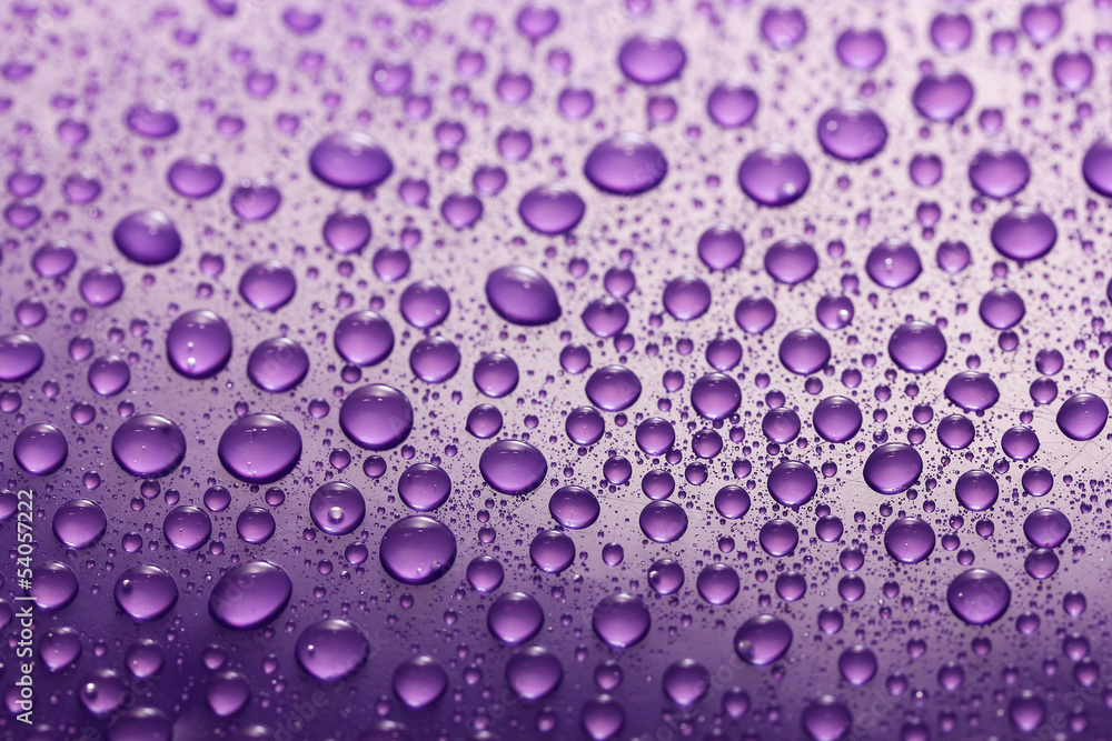 Poster water drops background