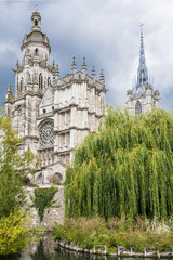 Fototapeta na wymiar Cathedral Notre Dame Evreux
