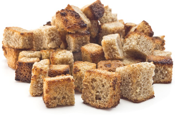 toasted bread croutons