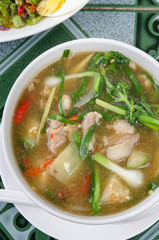 spicy pork soup
