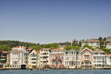 Fototapeta na wymiar Waterside Residences, Istanbul, Turkey
