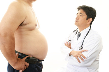 心配する医師