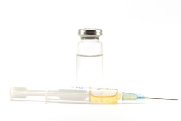 ampoule and syringe
