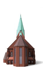 Obraz premium Church of St. Nicholas, Kiel