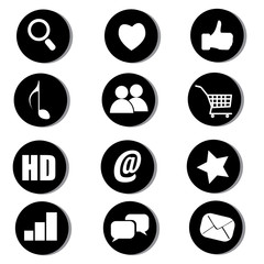 social media icons