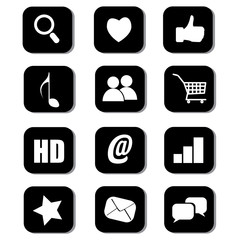 social media icons