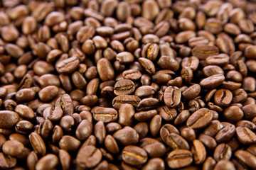 beans of  coffee