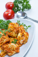 oven-baked tortellini