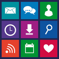 communication icons