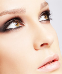 Fototapeta premium close-up of beautiful woman