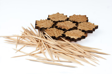 toothpick with cupholder