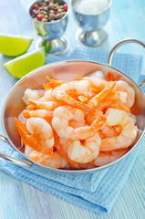 Fototapeta na wymiar shrimps