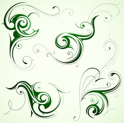 Fototapeta premium Floral ornament