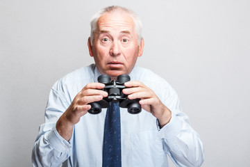 Shocked man