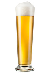 beer isolated. With clipping path