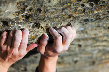 Climber hand