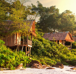 Tropical huts