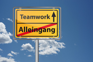 Mit Teamwork erreicht man mehr