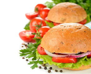 Vegetarian burger