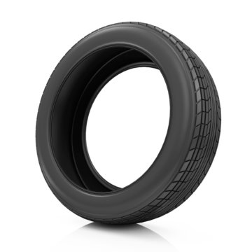 Car Tire Icon isolated on white background