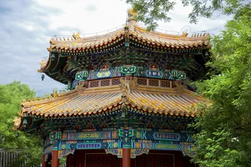 Wandaufkleber Beijing, Lama Temple - Yonghe Gong Dajie © lapas77
