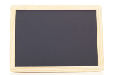 Blank blackboard with free space for your text