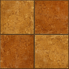 Ceramic two-tone brown stone tiles seamlessly tileable