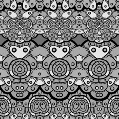 Ethnic seamless pattern. Indian