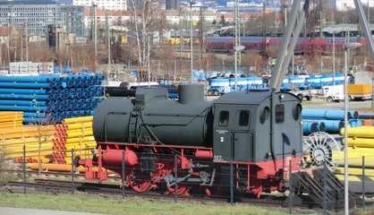 Industrie Dampfspeicherlok