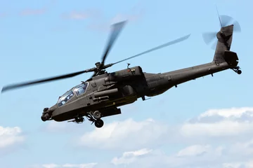Fotobehang Apache helikopter © VanderWolf Images