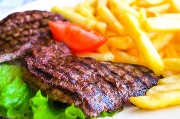 juicy steak beef meat