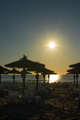 Sunrise on the beach