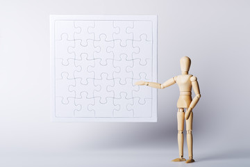 Puzzle Kunstwerk