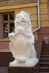 Plaster lion