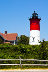 Nauset Lighthouse in Cape Cod
