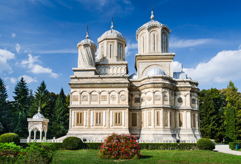 Fototapeta na wymiar Arges Monastery, Romania.
