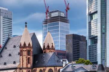 in der City von Frankfurt am Main
