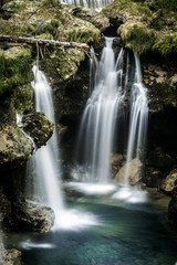 Fototapeta premium Waterfall in forest