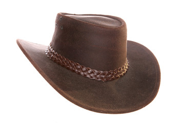 Australian leather cowboy hat