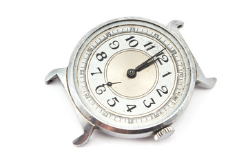 Old dirty wristwatch