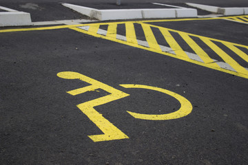 Disabled parking spaces 3