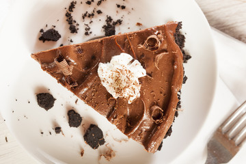 Homemade Chocolate Tofu Pie